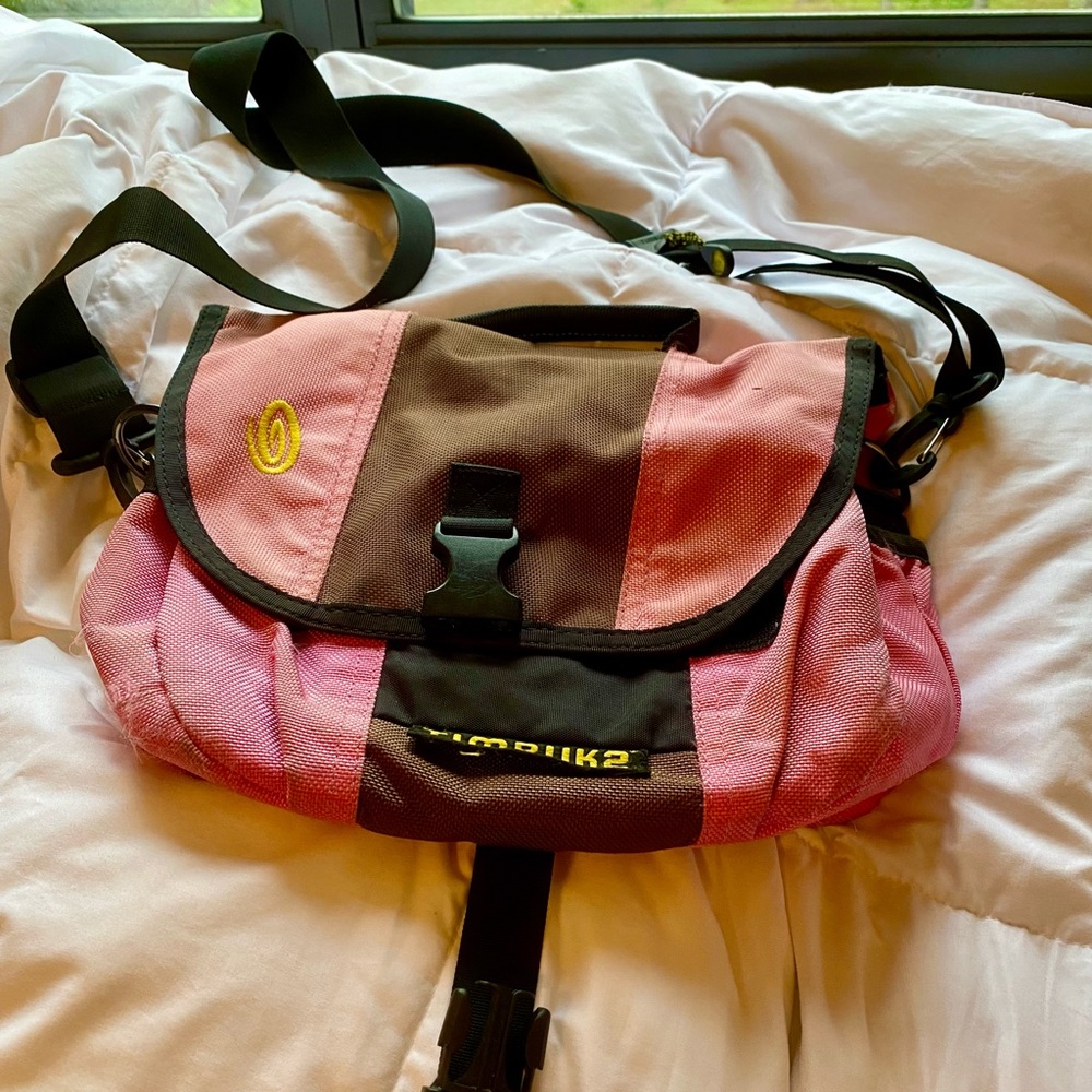 Timbuk2 Pink Crossbody Messenger Tote Bag
